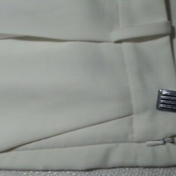 TROUVÉ Stretch Crepe Jogger Pants  SNOW WHITE - Picture 4 of 6